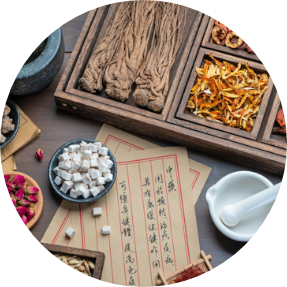 Photo of chinese medicines offered at Animal Wellness Veterinary Clinic in Boise, Idaho